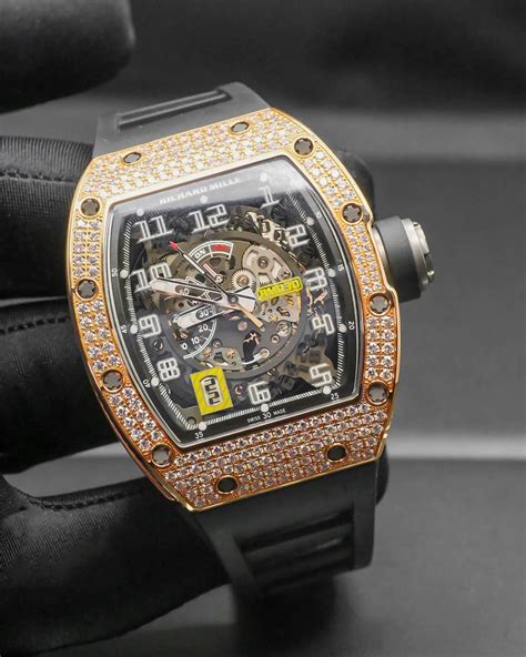 richard mille 030 weiß gold|Richard Mille rotor 030.